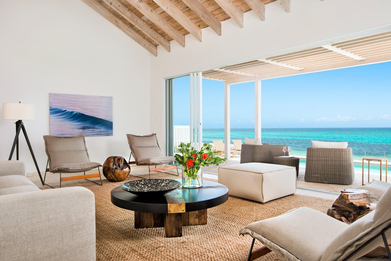 Beachfront Villa Living Room