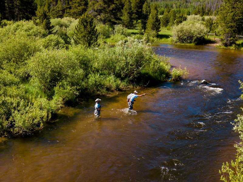 Fishing - Aerial View