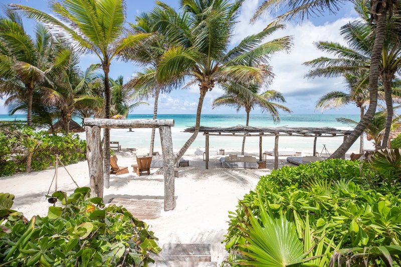 Caribbean Sea View From Terrace