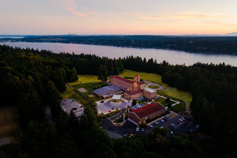 Exterior and Park - Sunset