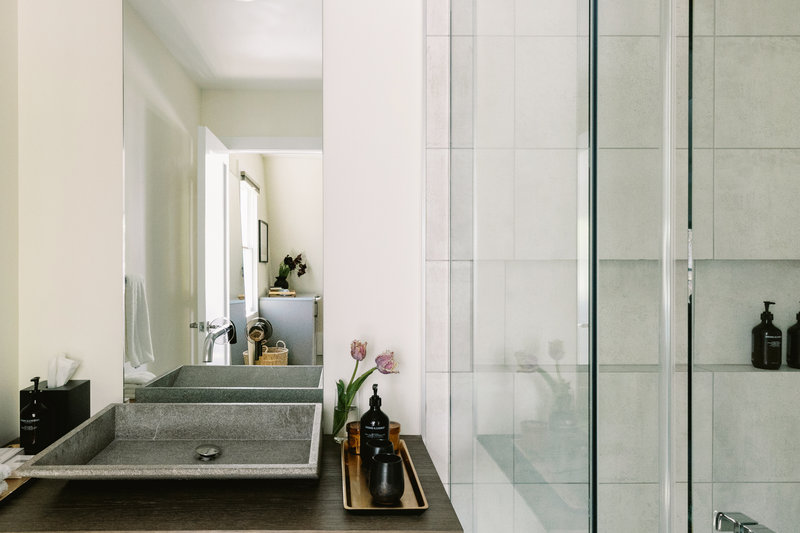 Modern Bathroom with European Vanity