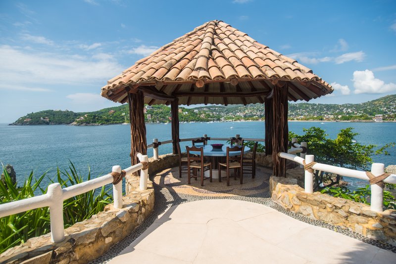 Villa El Murmullo - Patio Ocean View