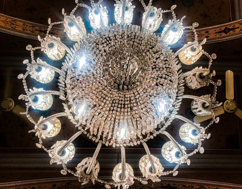 Raj Palace Famous Chandelier