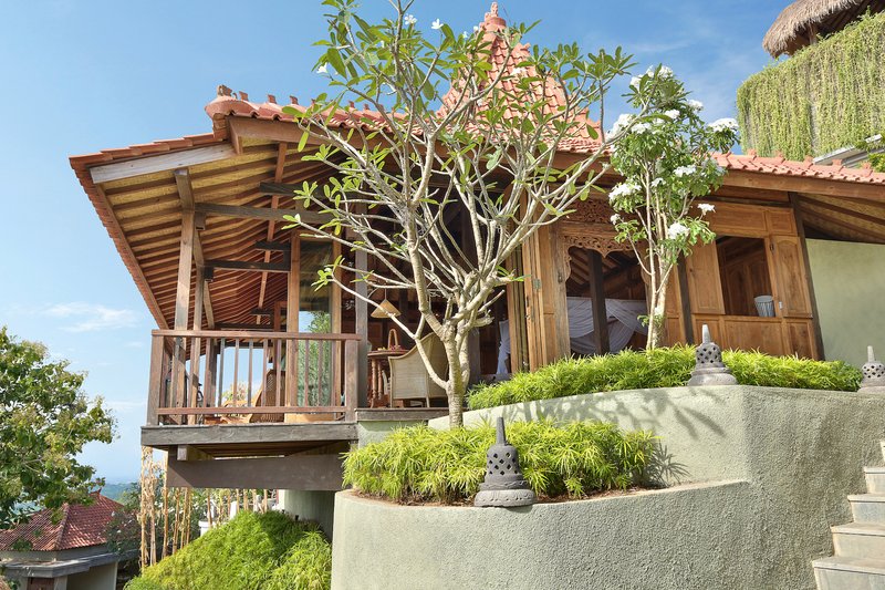 Studio Ocean View Jacuzzi Villa - Joglo Exterior