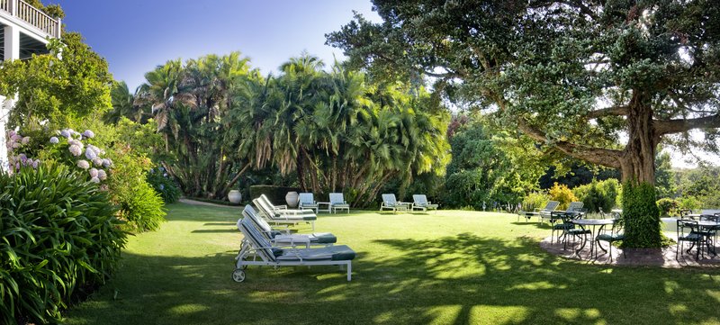 Hohenort Lawn with Loungers