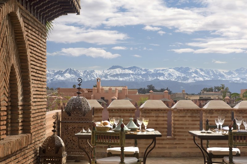 Panoramic Views of the Atlas Mountains