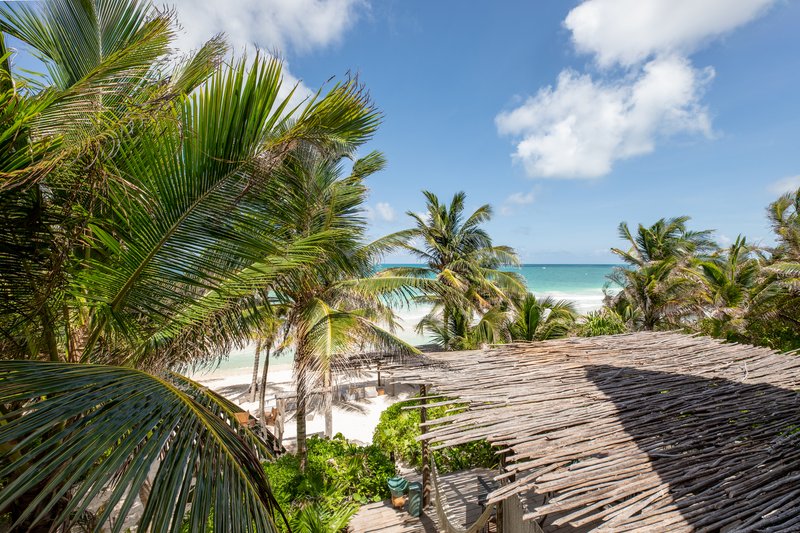 View From Upper Beachfront Rooms